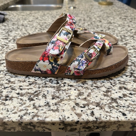Madden Girl Floral Sandals - Picture 2 of 11